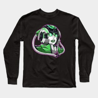 Nyoro Pluna: Robot Girl Idol Long Sleeve T-Shirt